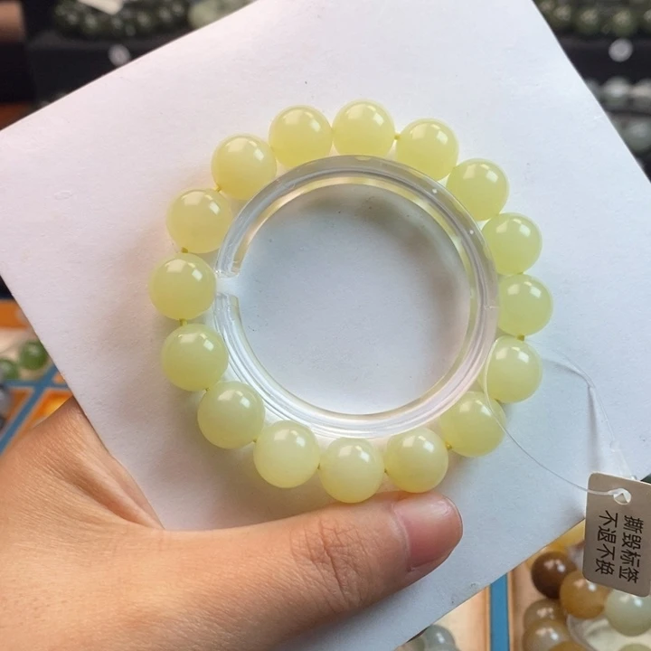 和田玉未镶嵌手串W 12