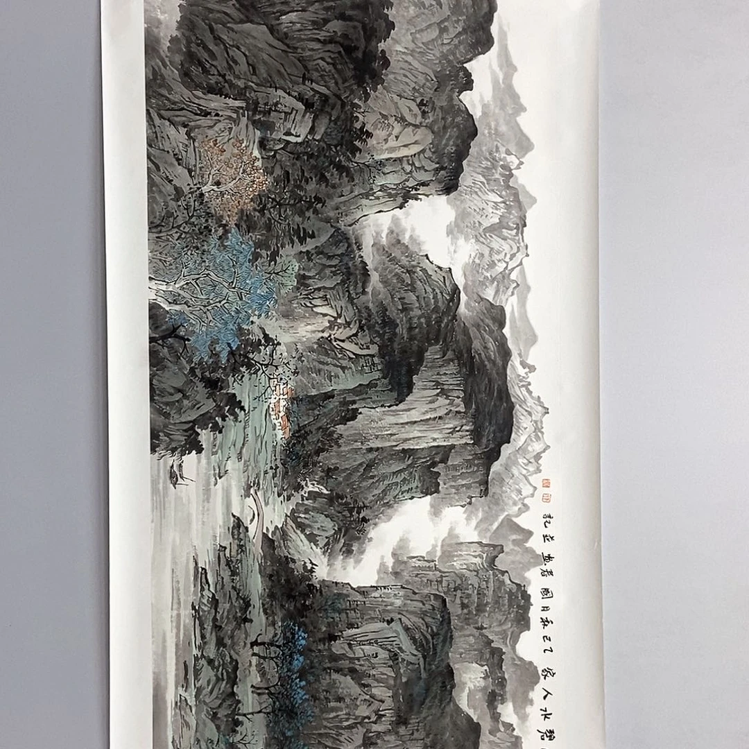 飞***翔国画国画韦国春四尺精品佳作