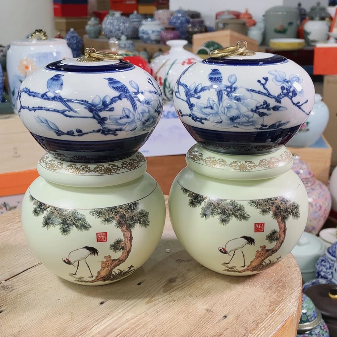 【闪购商品】罐陶瓷茶叶罐密封罐