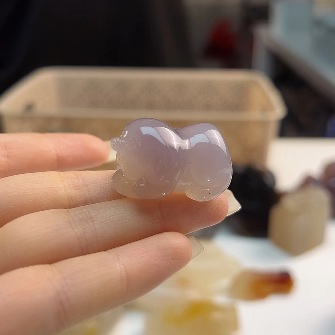 玛瑙/玉髓未镶嵌吊坠(不含链)