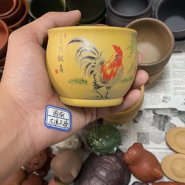 紫砂茶杯瑕疵不退不换