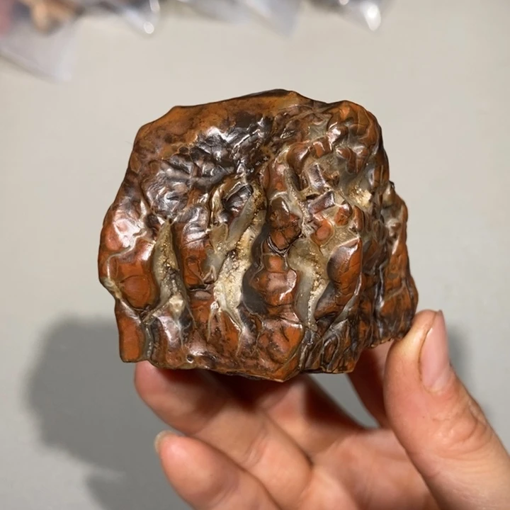 玛瑙/玉髓车挂合金玉****法408