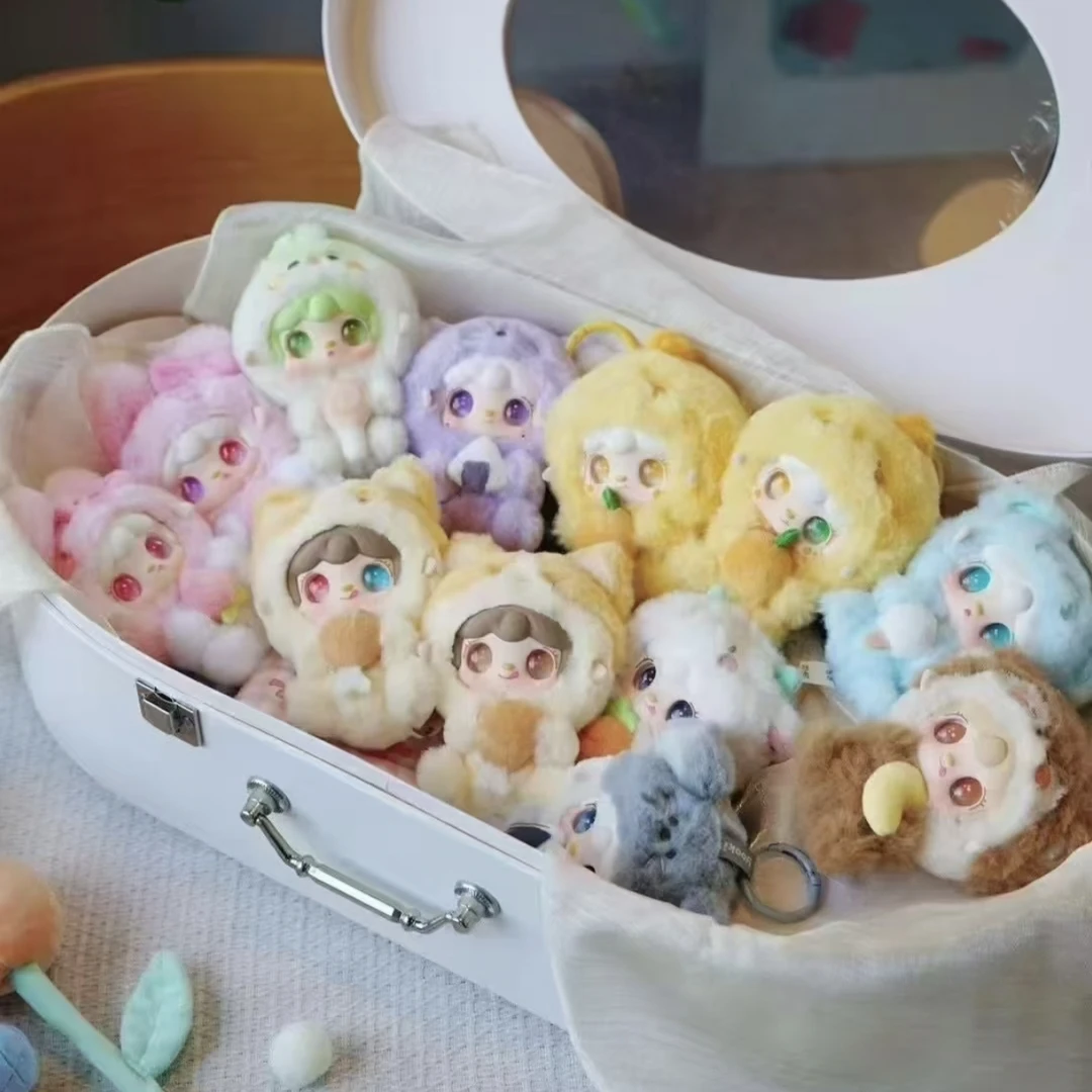 【拆盒】氧氧抱抱美食店毛绒盲盒