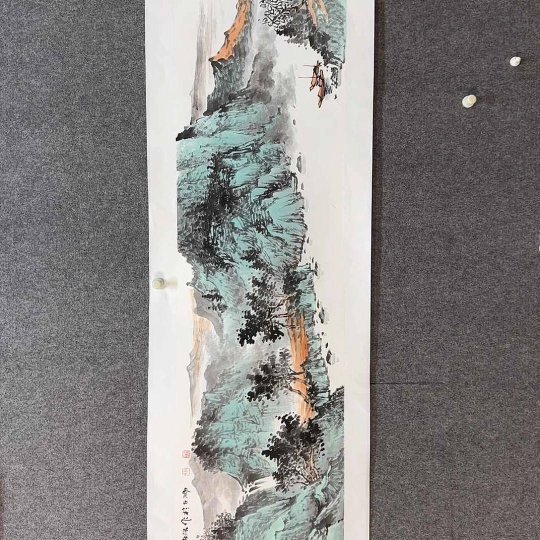 国画杜浩老师手绘作品