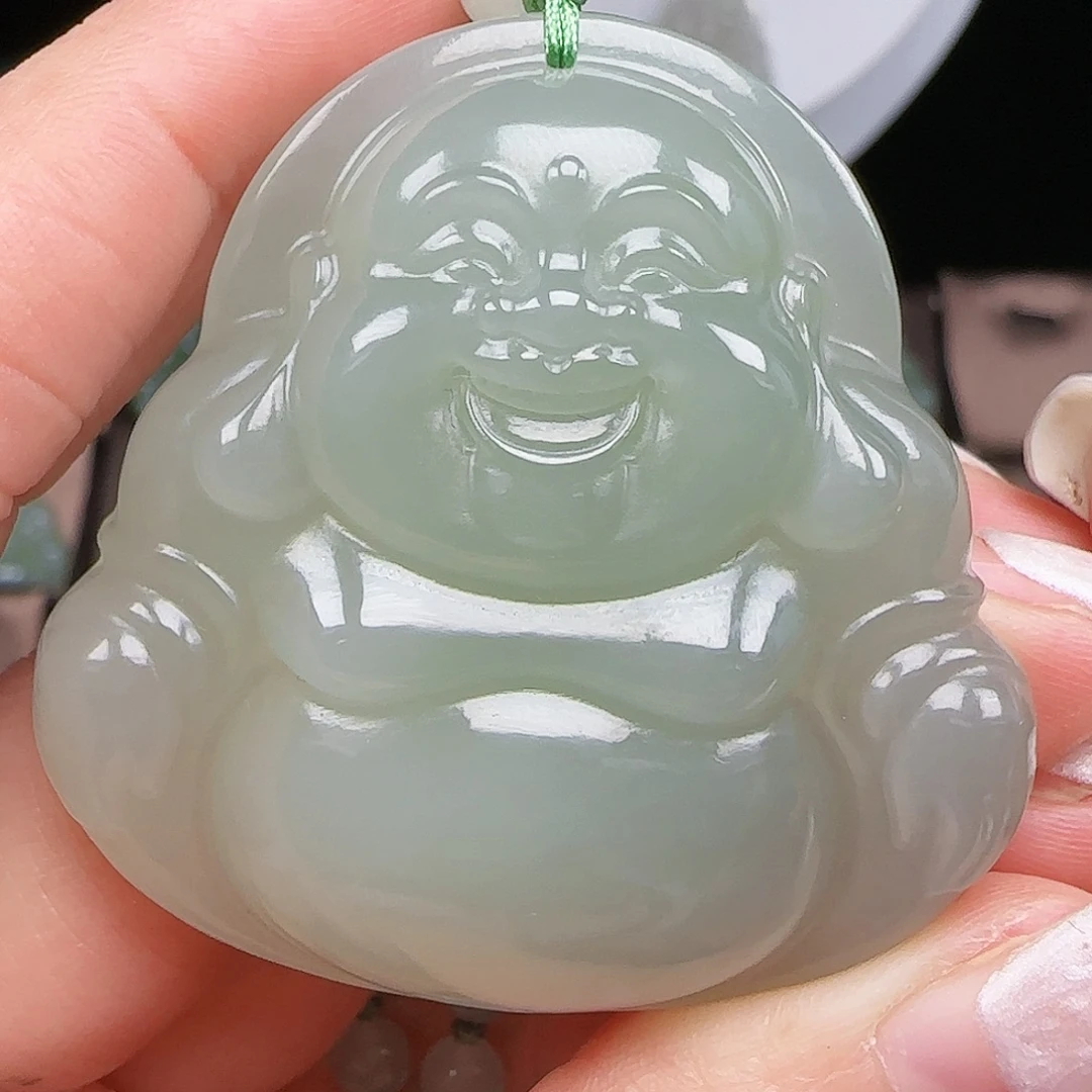 和田玉银S925镶嵌颈饰