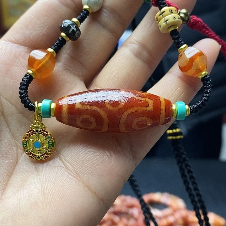 玛瑙/玉髓合金颈饰