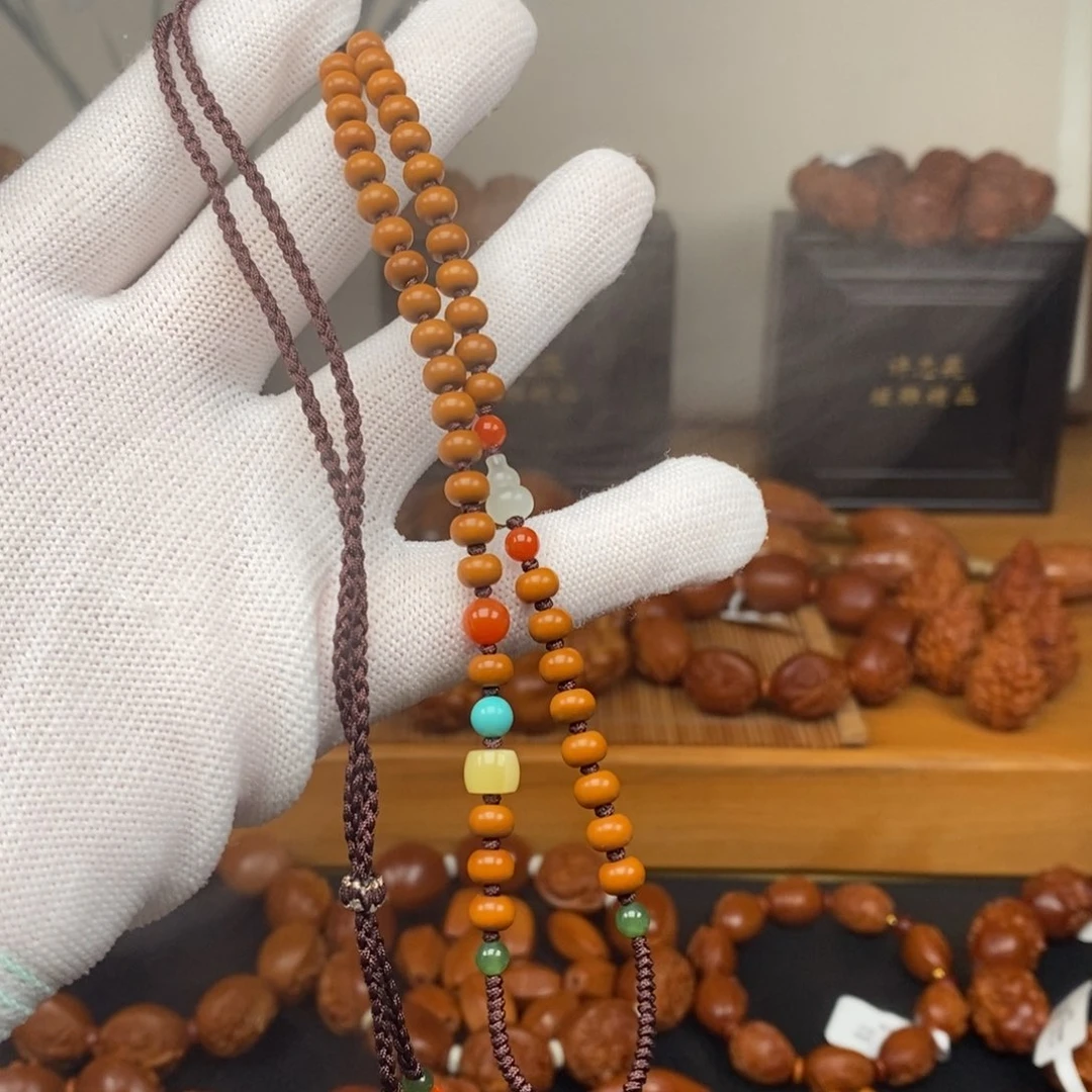 手串橄榄核工作室小链条