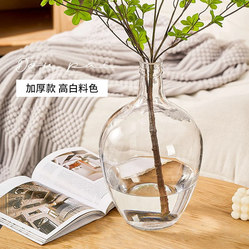 马醉木仿真绿植物小型室内客厅电视柜旁吊钟摆件轻奢吊钟瓶小号