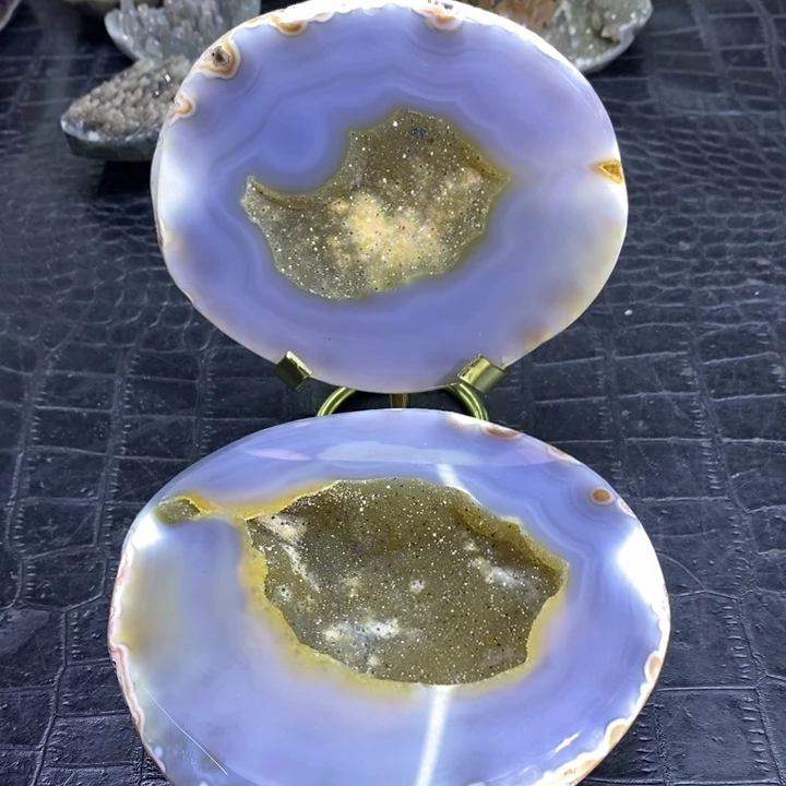 钛钢珠宝半成品水晶金软盆