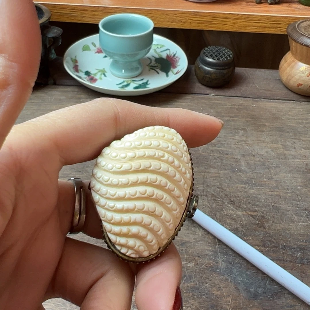 鹿骨摆件默认瑕疵，看好下单