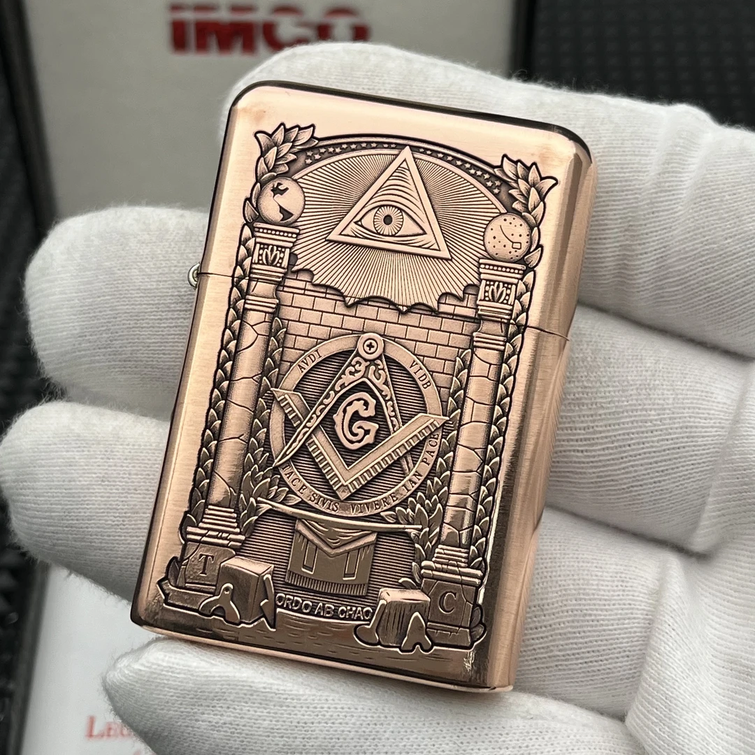 爱酷IMCO 紫铜3600荷鲁斯之眼 打火机