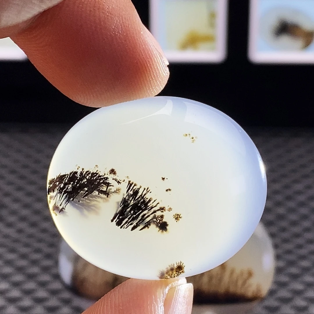 玛瑙/玉髓未镶嵌吊坠(不含链)