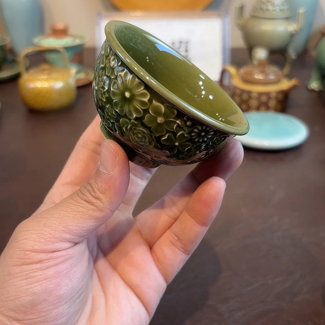 瓷片龙泉青瓷福利青瓷