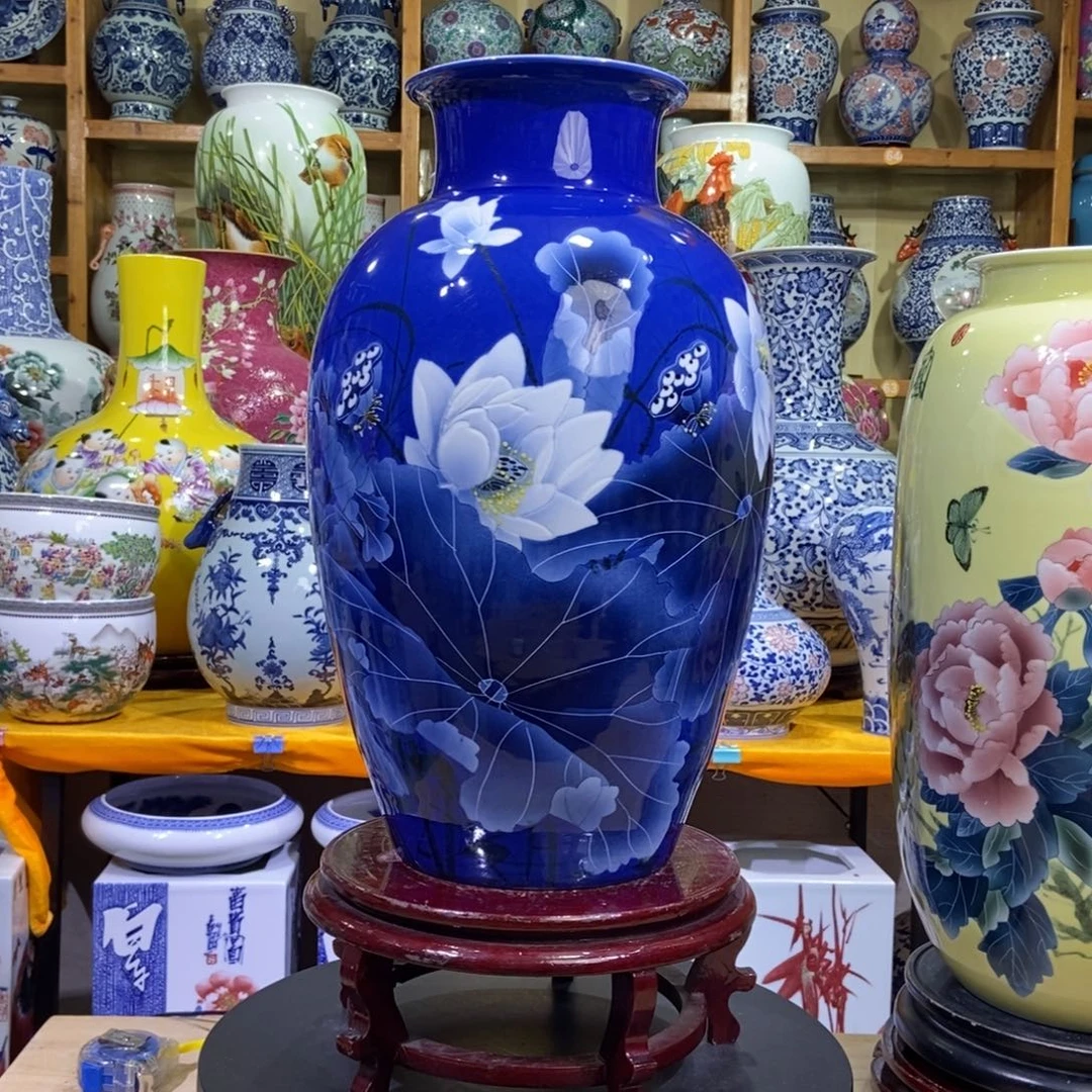 瓶景德镇陶瓷花瓶摆件