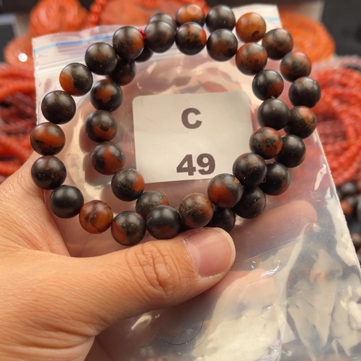 南红玛瑙未镶嵌多样性发货默认微瑕称重10mm2条