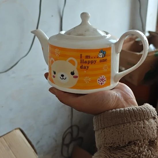 库存微瑕多孔茶壶