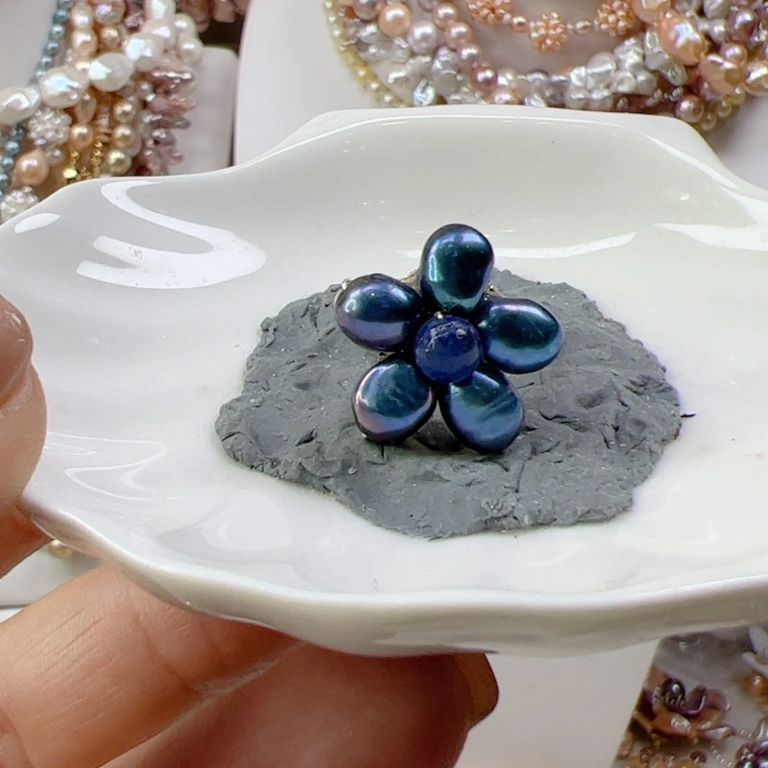 淡水珍珠手链合金