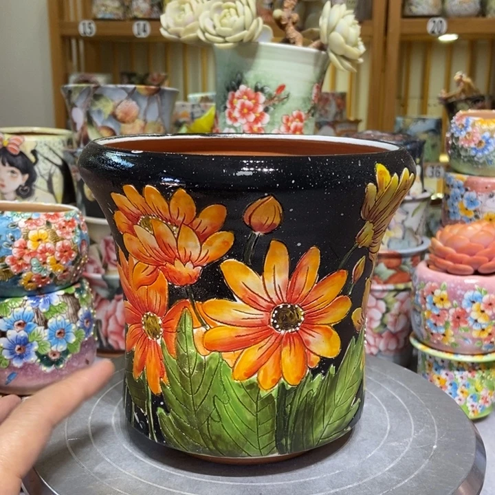 景德镇艺术手绘作品