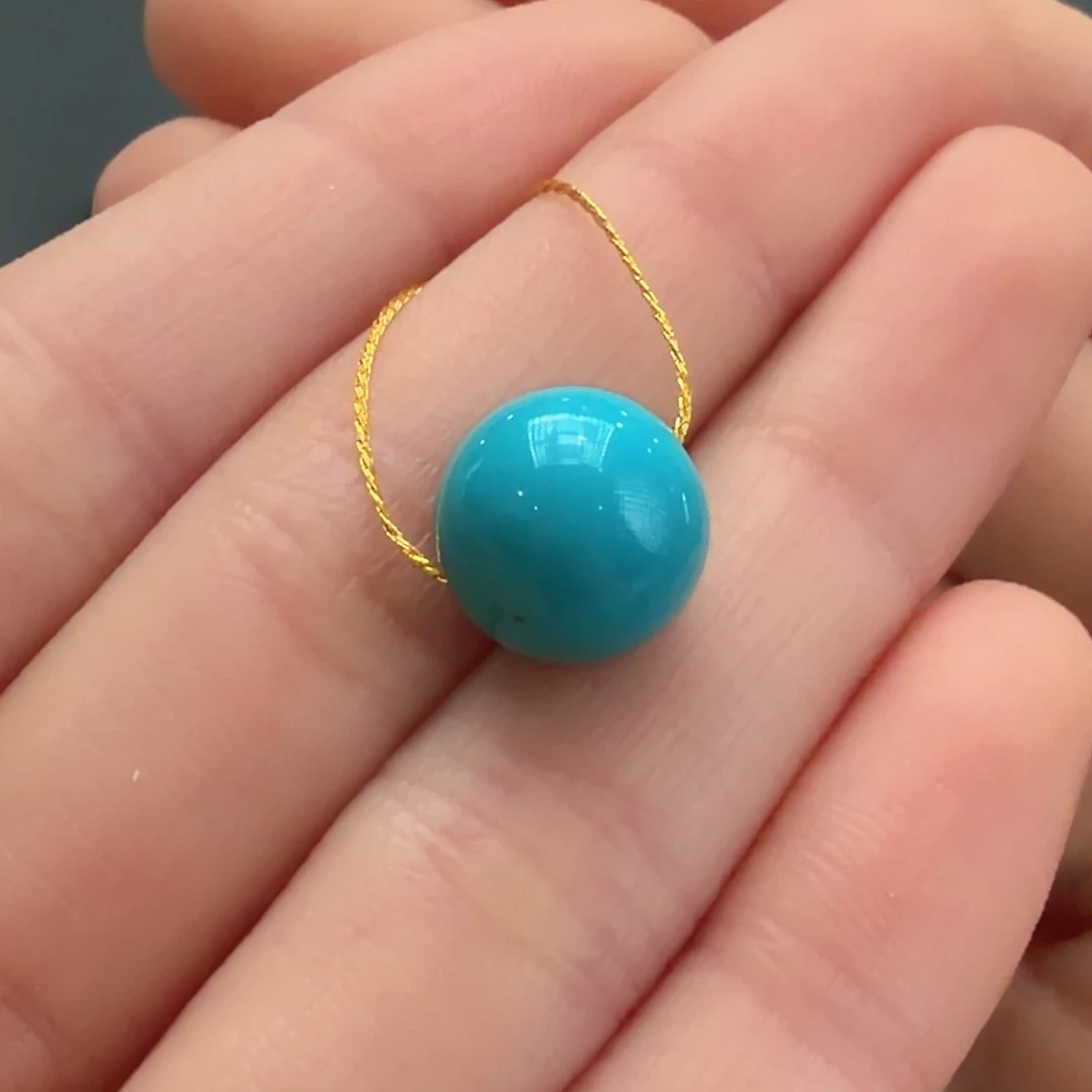 绿松石未镶嵌颈饰