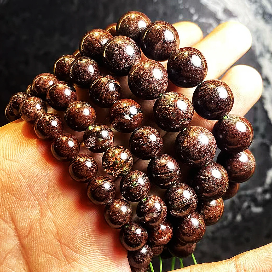 非金属玻璃吊坠 YS610 红色玻璃圆球单圈SC