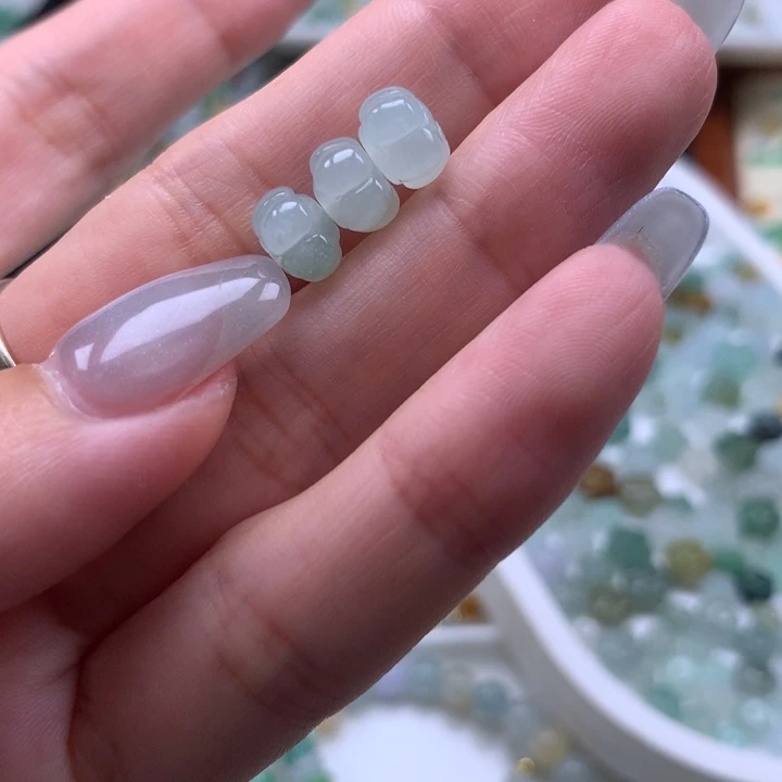 翡翠散珠彤*莲花珠一手