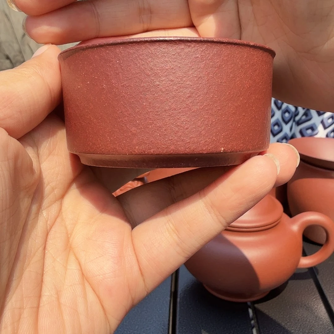 茶壶紫砂黄龙山原矿底槽青手磨料