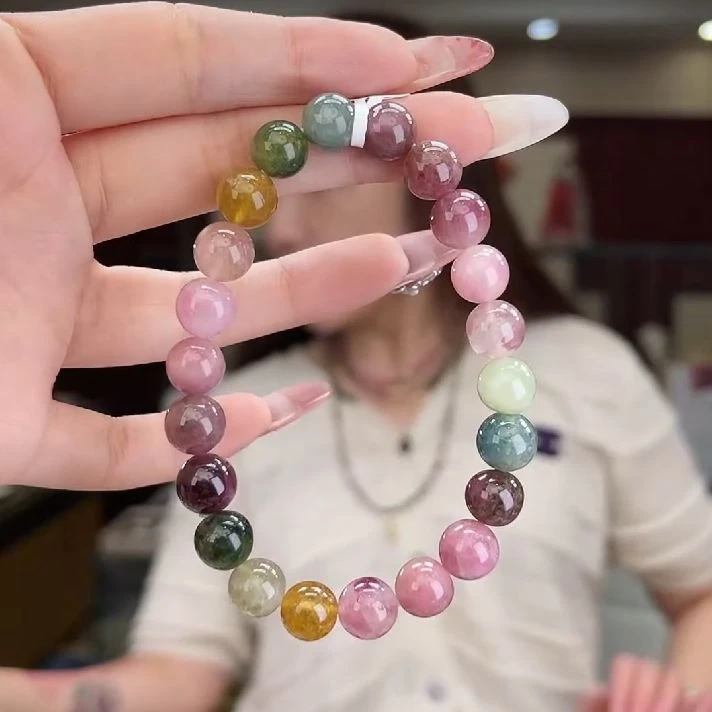 05610307/未镶嵌碧玺9mm+单圈多样性发货