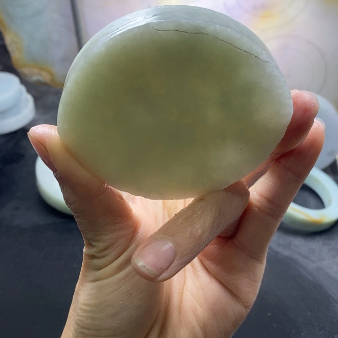 定制翡翠正未镶嵌爱***呐