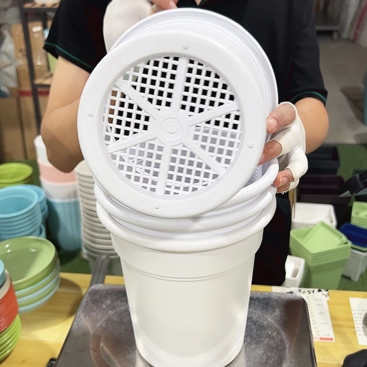 翻边口21高22白色无托4个