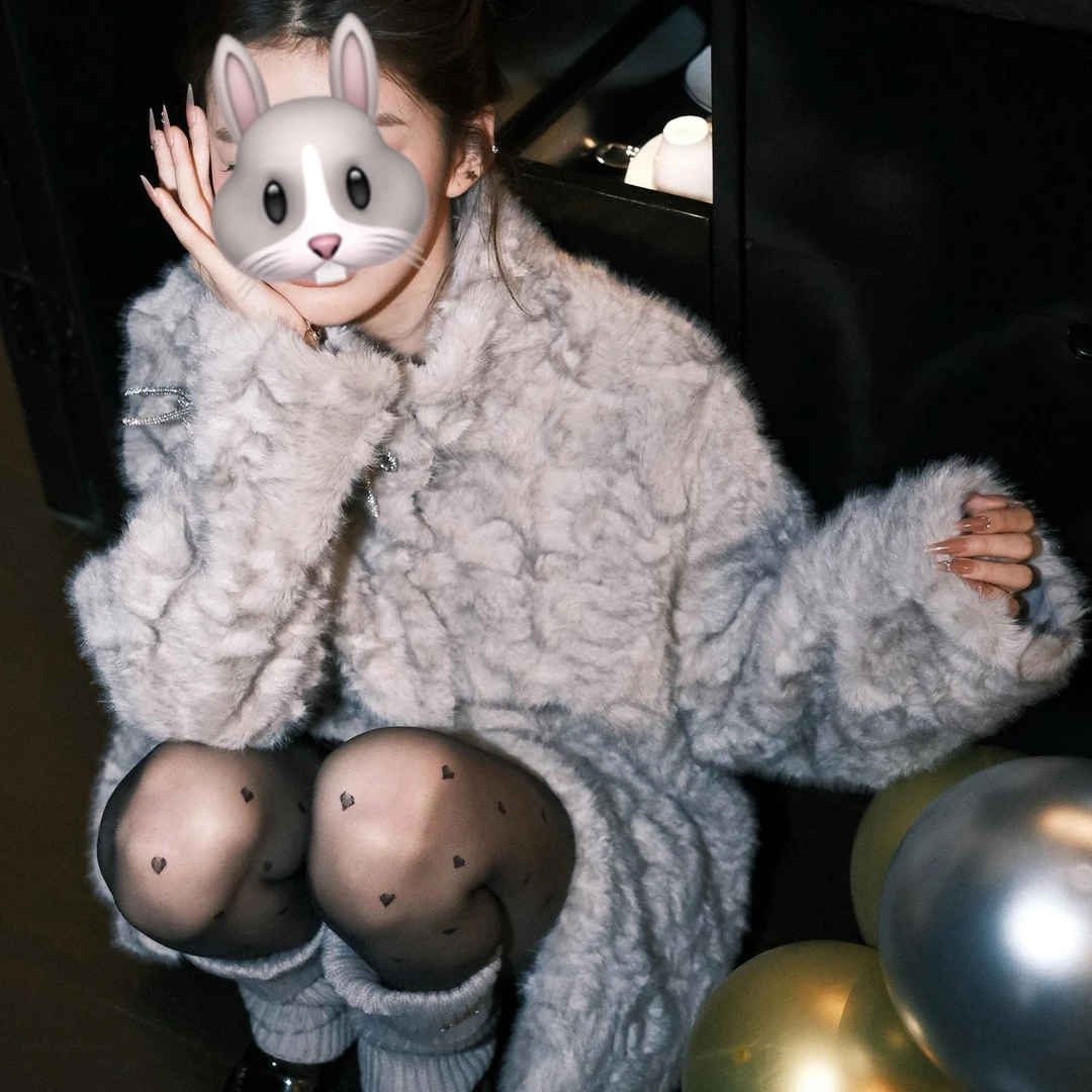 新款月影少女立领外套女