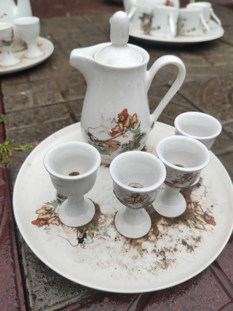 三打白骨精酒壶一套