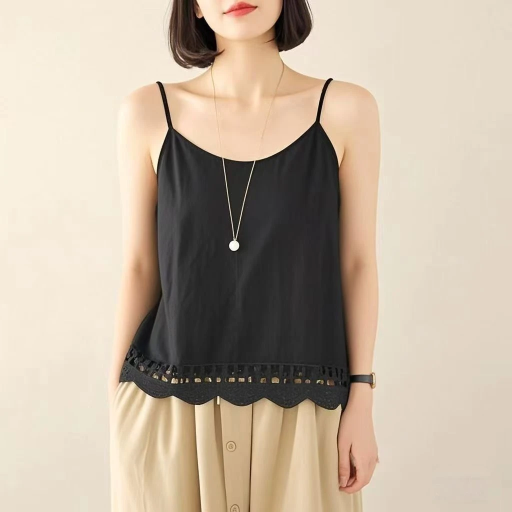 （糖糖399-699非主图款下单需备注编码）时尚简约女士外穿吊带背心