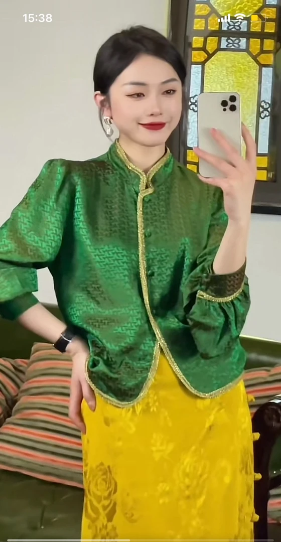 桑蚕丝衬衫ZL2252