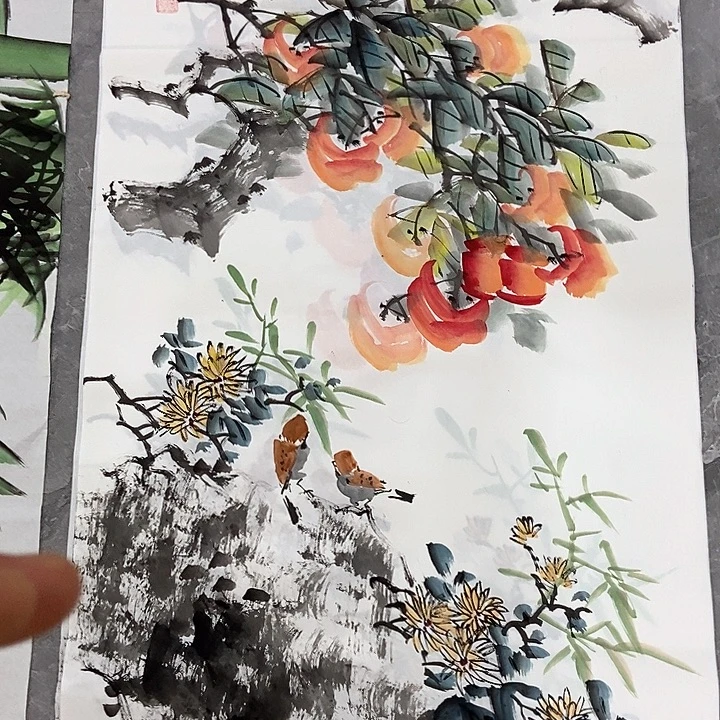小周画廊的直播间