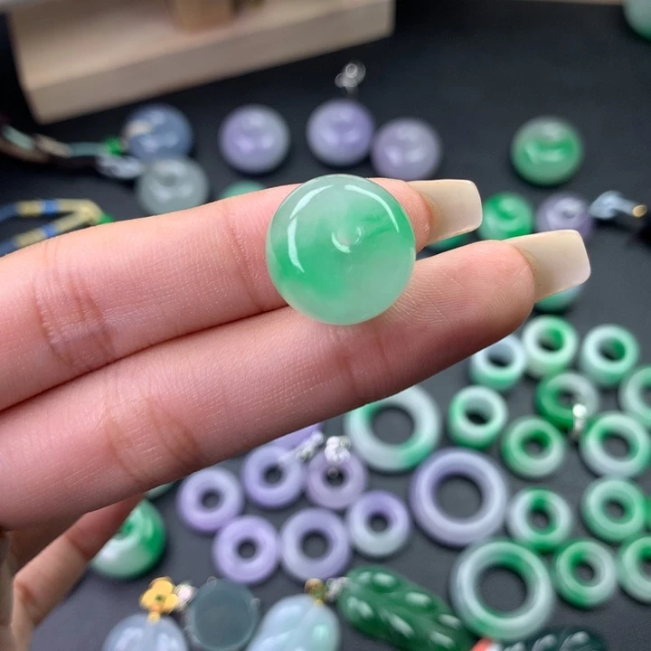 半****生平安扣吊坠项链