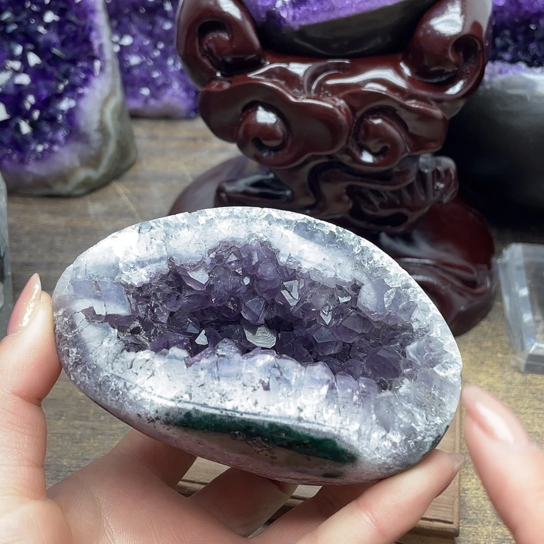 紫晶大型摆件（非配饰）未镶嵌