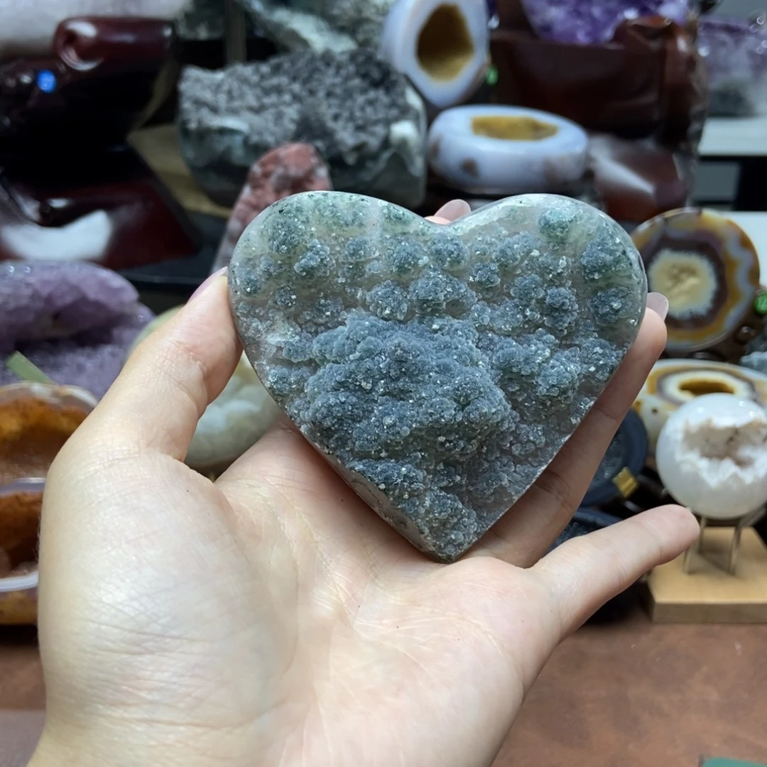 紫晶摆件未镶嵌水晶