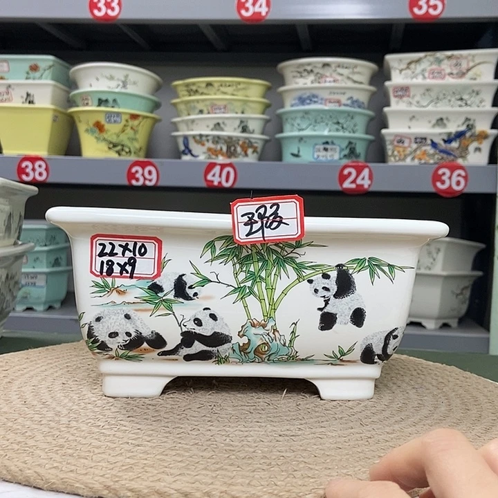 紫砂紫砂花盆0236