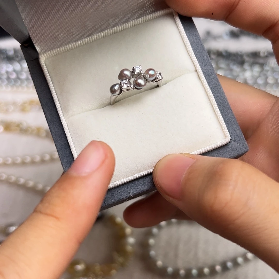 颈饰银S925镶嵌海水珍珠