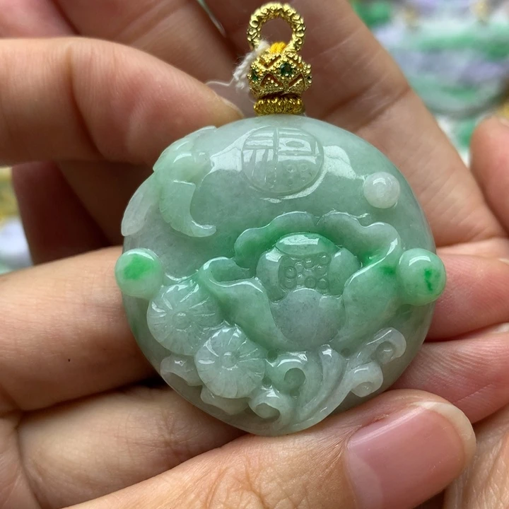 颈饰未镶嵌翡翠翡翠