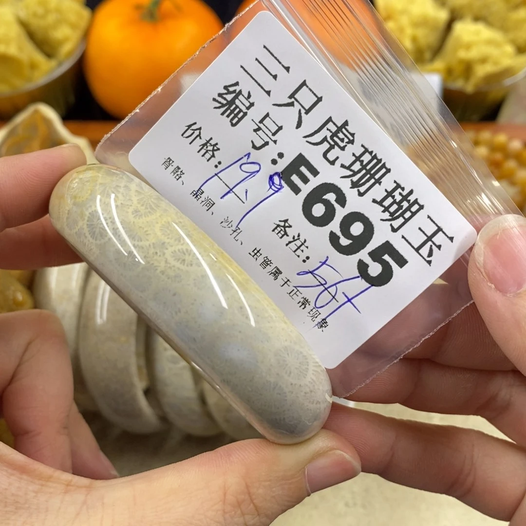 硅化珊瑚（珊瑚玉）1未镶嵌滢