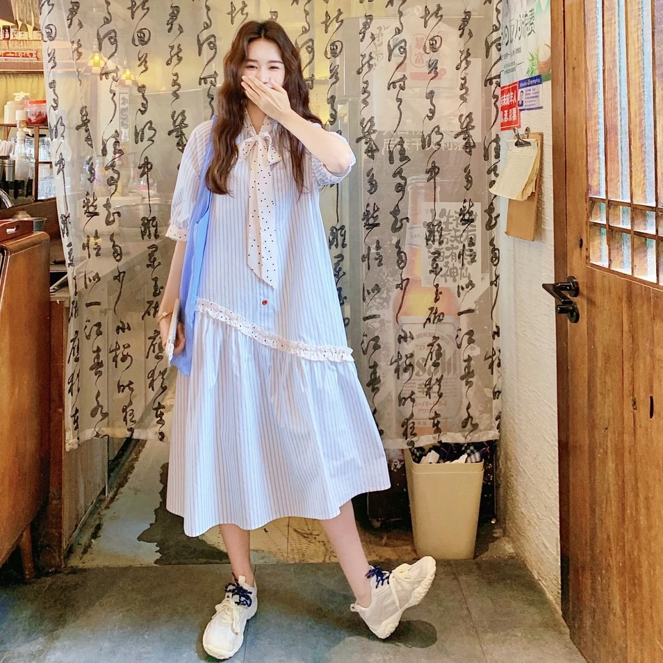 今年流行爆款夏日绝美五一出游出片穿搭巨好看大方得体减龄连衣裙