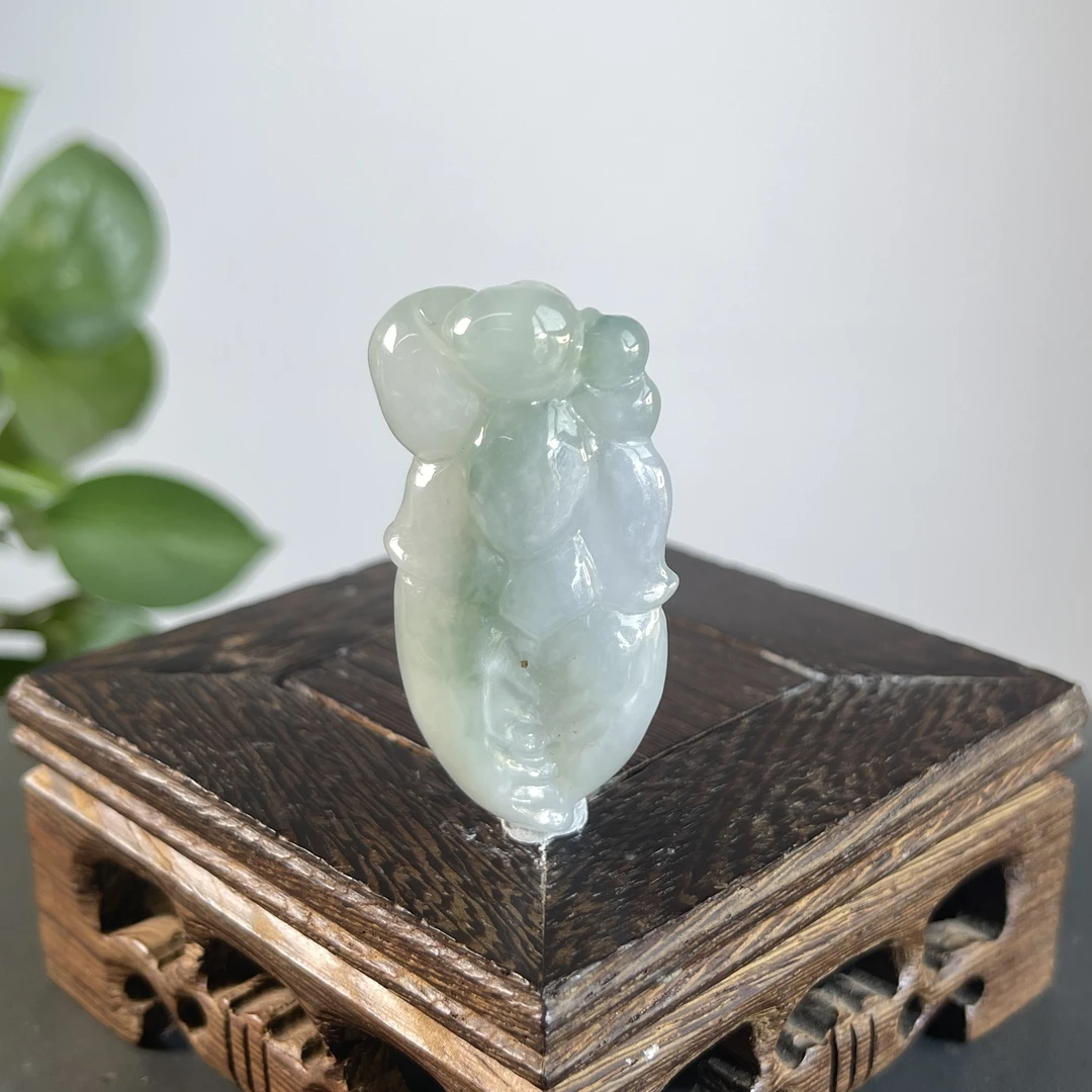 JTA23-39 天然翡翠缅甸A货 手里有钱