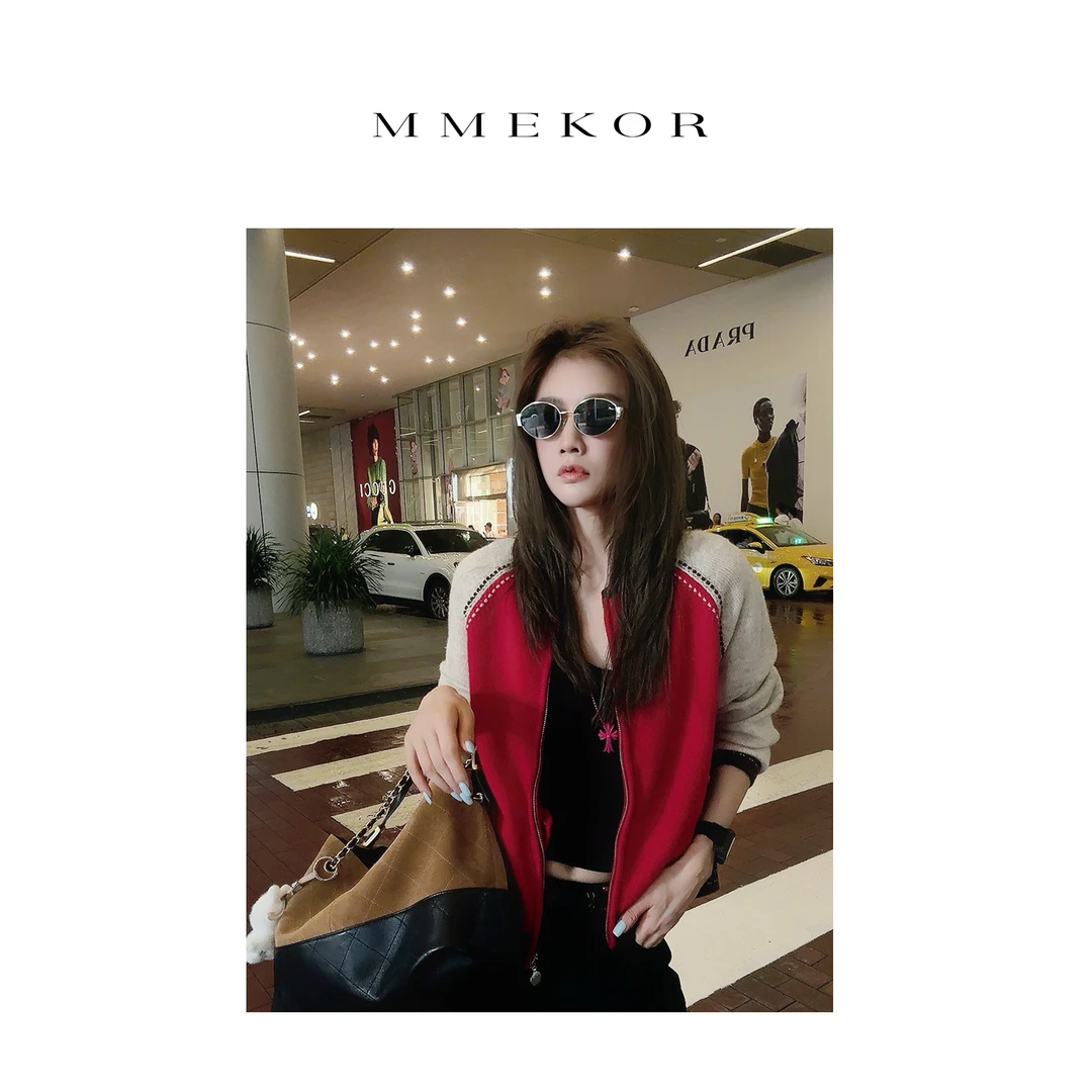 MMEKOR“巴黎街区”外套 2025新款秋款摩登街头时尚上衣 30257