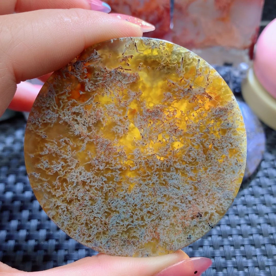 玛瑙/玉髓颈饰未镶嵌福*