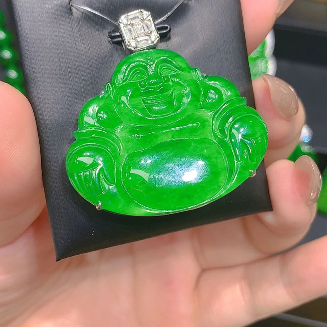 【闪购商品】翡翠银S925镶嵌颈饰柒姐