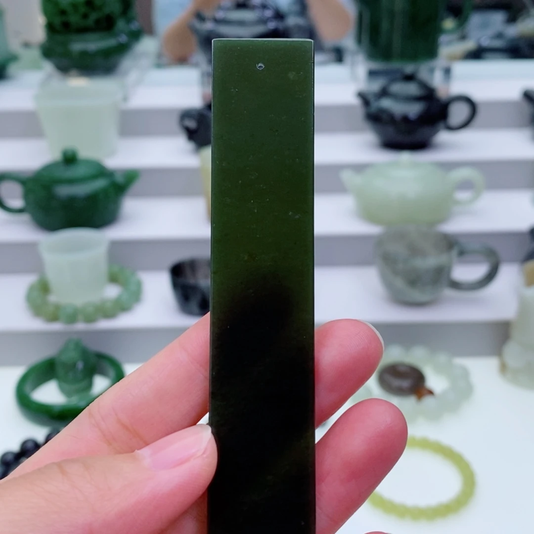 和田玉未镶嵌摆件书签