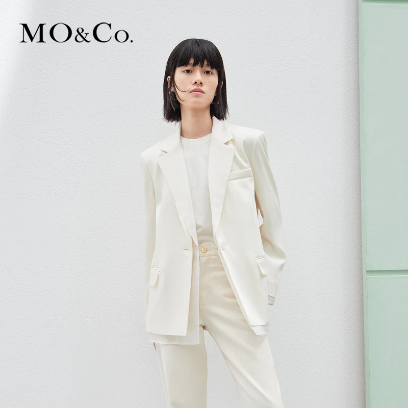 【赵老板专属】MOCO春季西装外套风感波粒MBC1BLA006