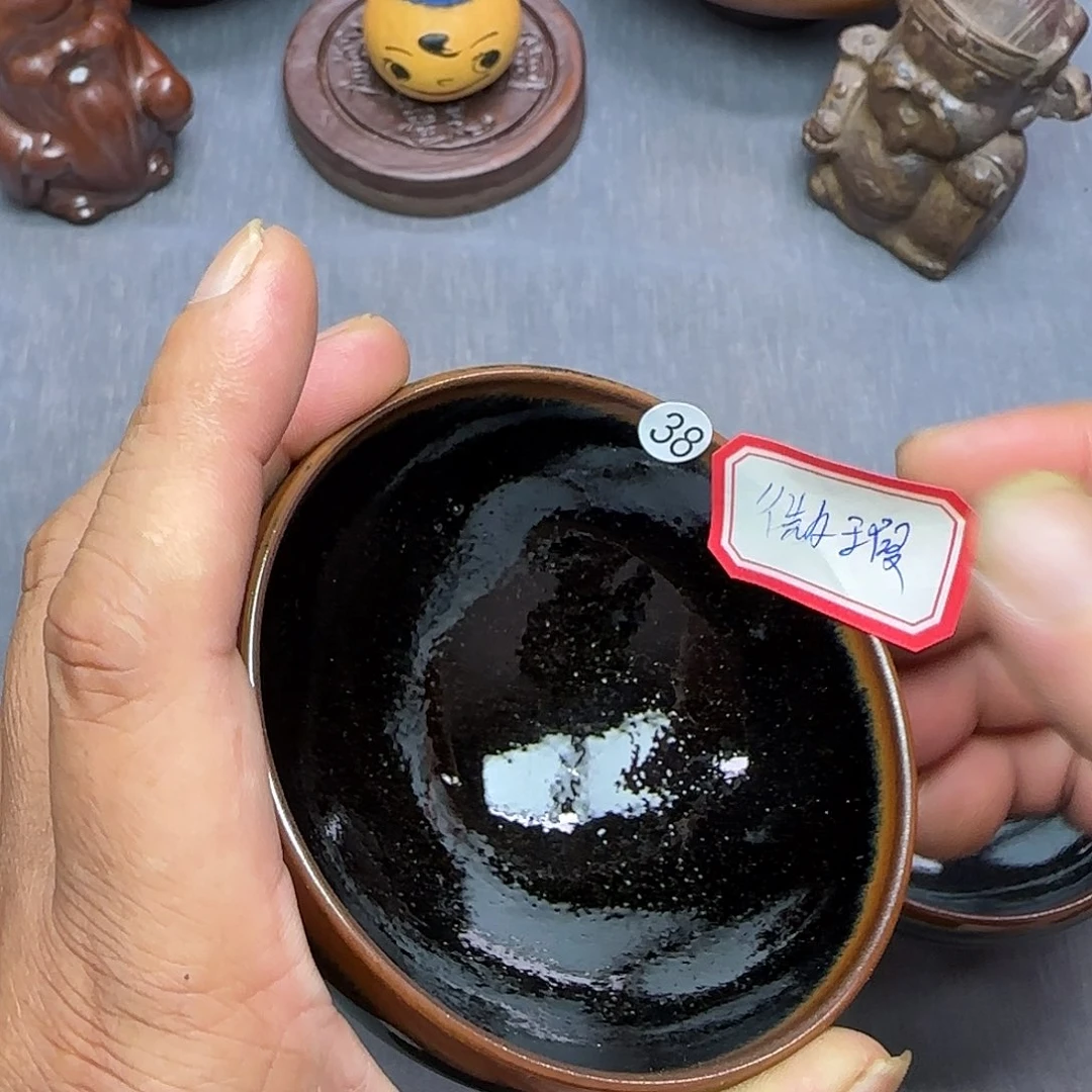 茶盏印春堂柴烧建盏