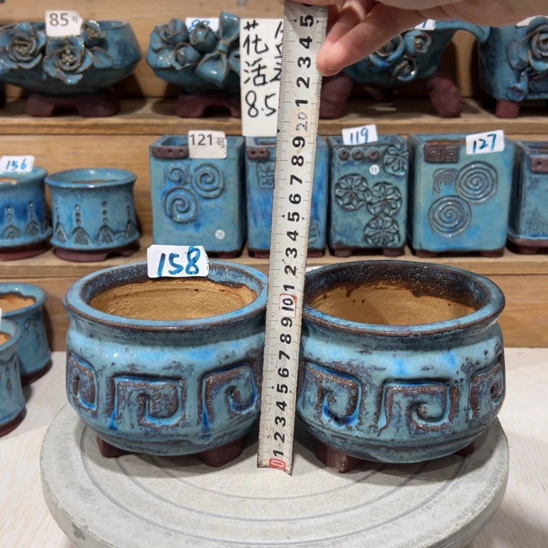 尚雅陶坊多肉花盆，内口10.5